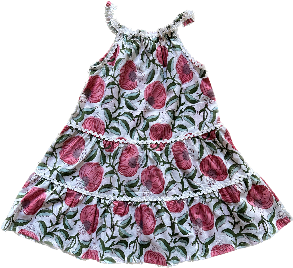 Pomegranate Girls Ric Rac Sundress - The Kemble Shop