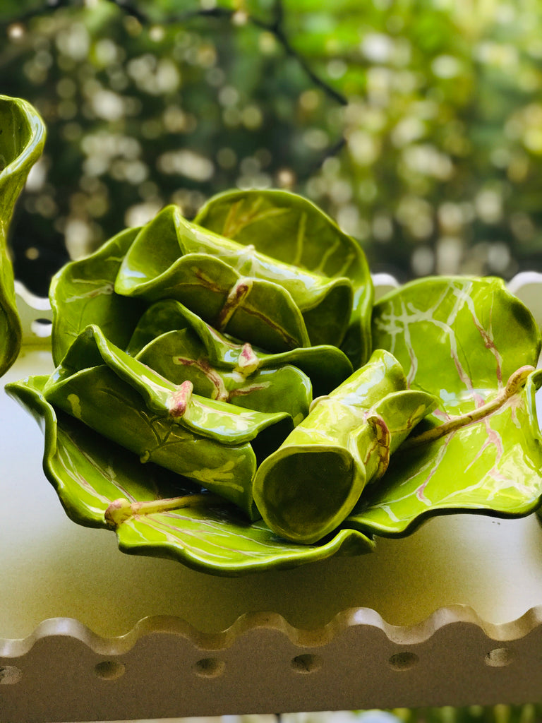 Sea Grape Leaf Napkin Holder - The Kemble Shop