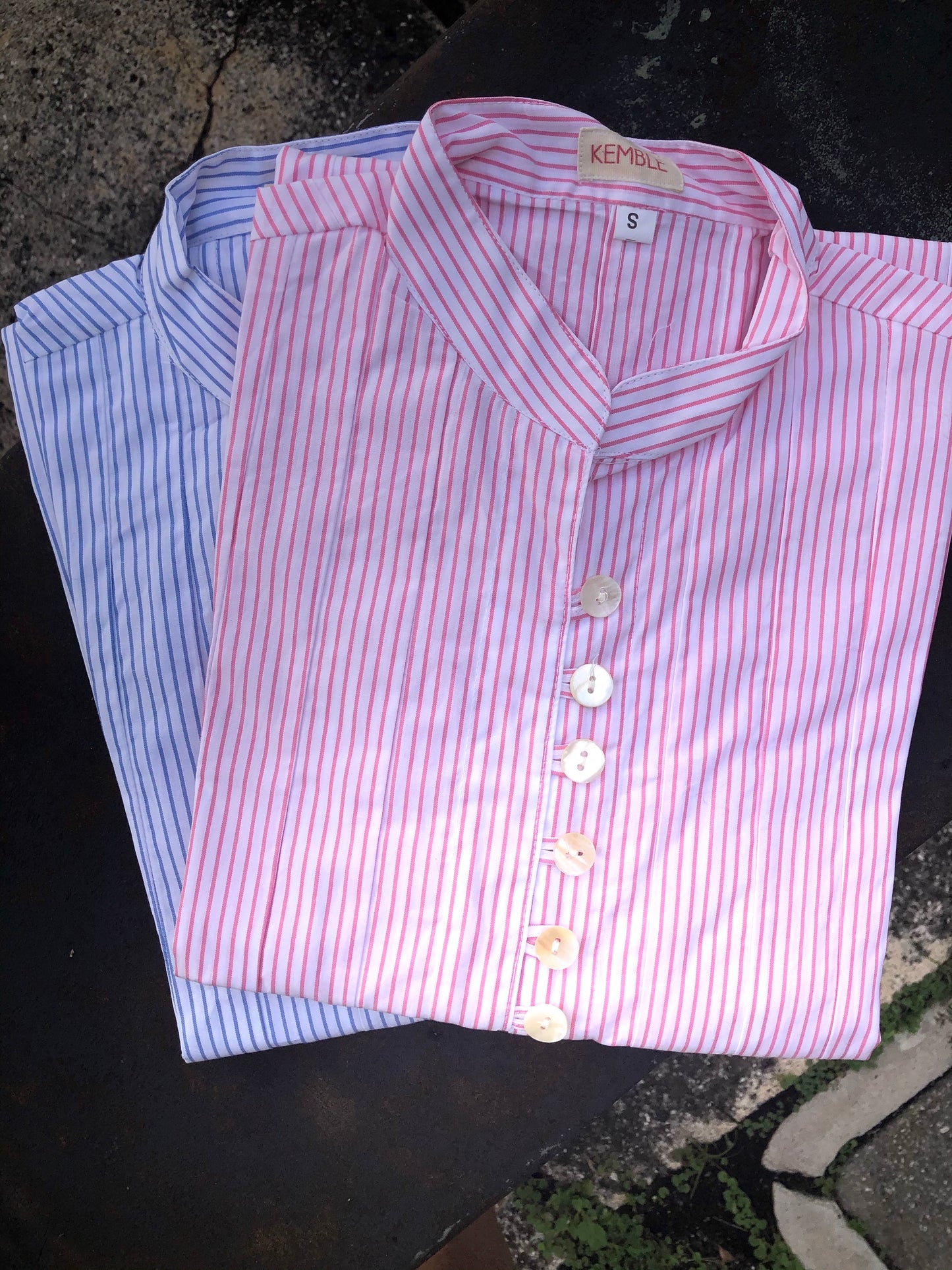 Pink and White Striped Palm Beach Tunic - The Kemble Shop