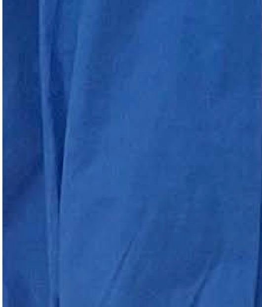 Mimi Long Sleeve Long Royal Blue Shirt Dress - The Kemble Shop