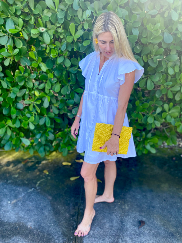 White Liza Dress Dress - The Kemble Shop