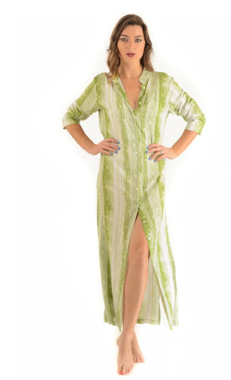 Lime Mandarin Duster - Walker & Wade - The Kemble Shop