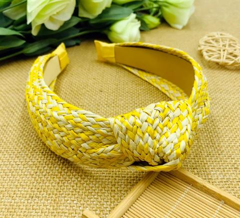 Natural Woven Rattan Headbands - The Kemble Shop