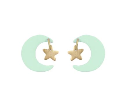 Little Mint Luna Earrings - The Kemble Shop