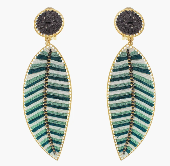 Boreal Leaf Earrings - Mercedes Salazar - The Kemble Shop