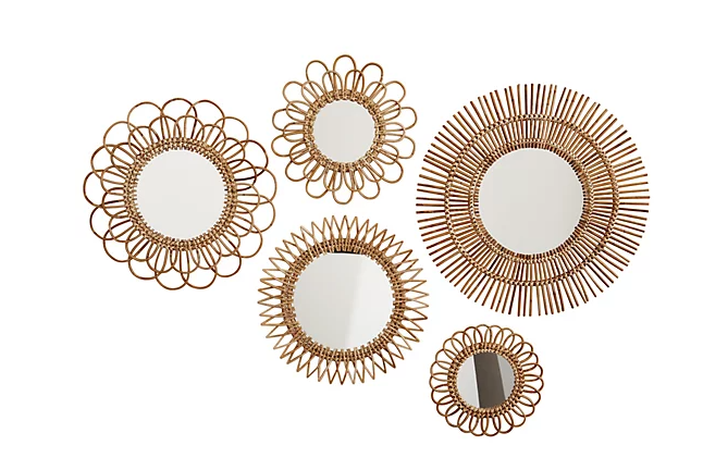 Rattan Mirrors - The Kemble Shop