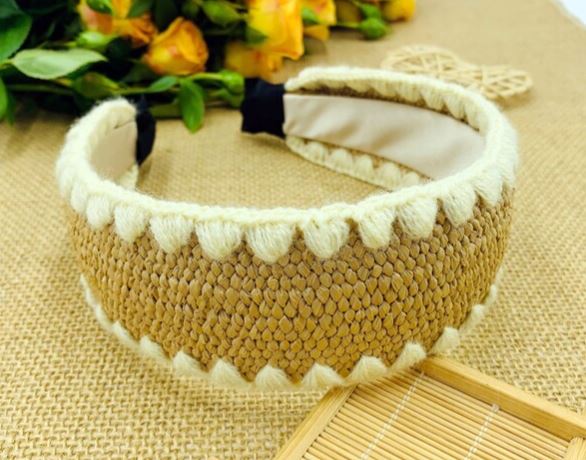 Natural Macrame Headband - The Kemble Shop