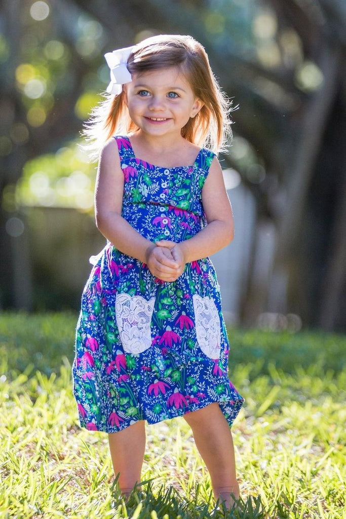 Girls Olivia Dress - Walker & Wade - The Kemble Shop