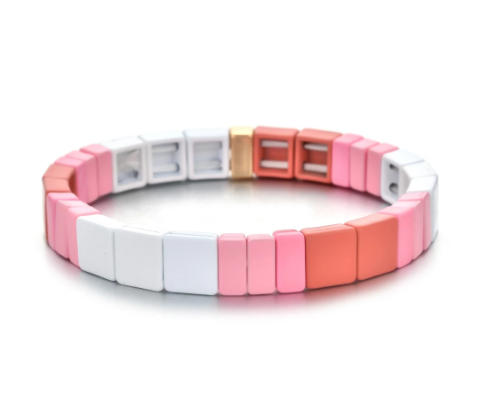 Stackable Enamel Tile Bracelets - The Kemble Shop