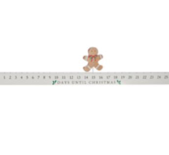 Gingerbread Countdown Calendar - 23.75" - The Kemble Shop