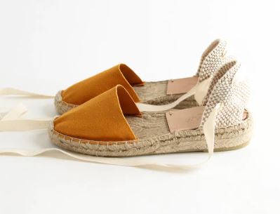 Mustard Valenciana Espadrille - The Kemble Shop