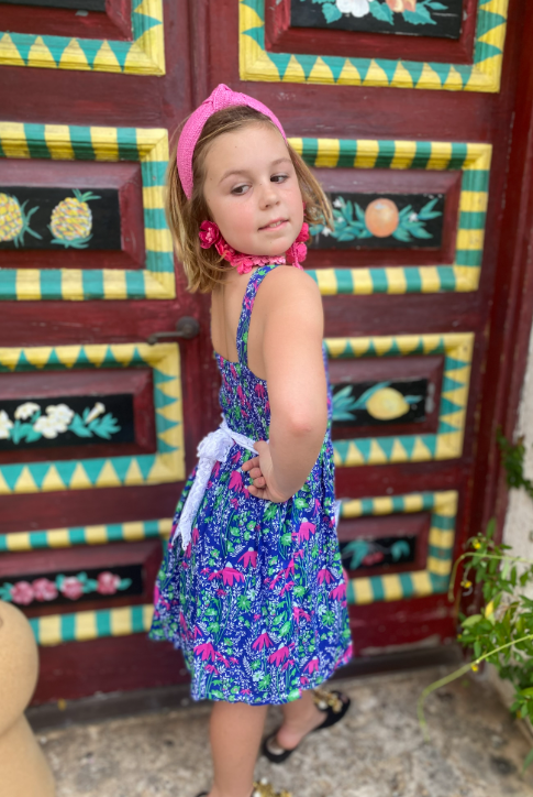 Girls Olivia Dress - Walker & Wade - The Kemble Shop