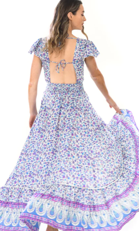 Lavender Valentina Dress - Walker & Wade - The Kemble Shop