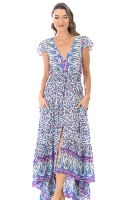 Lavender Valentina Dress - Walker & Wade - The Kemble Shop