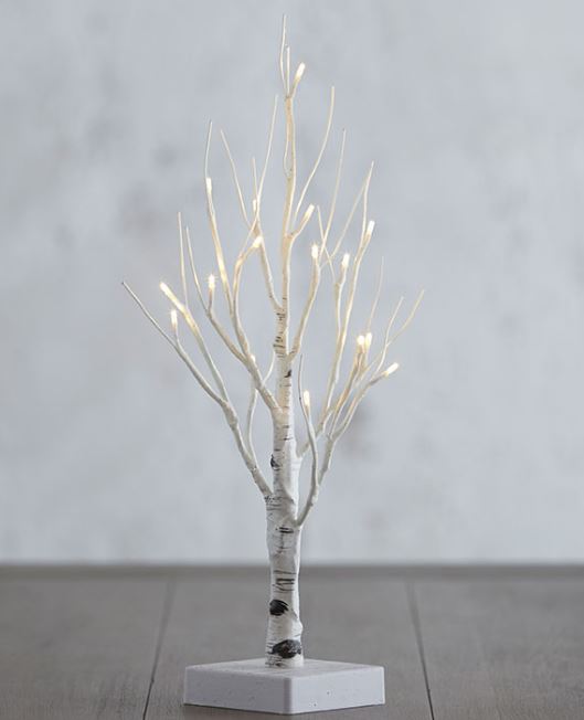 Lighted Birch Tree - 18.25" - The Kemble Shop